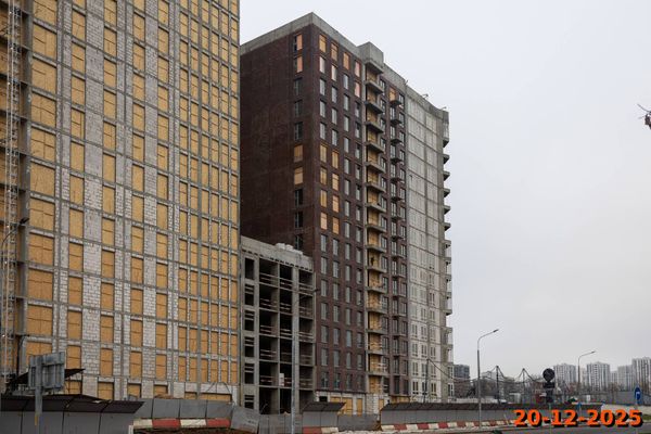 Ход строительства ЖК «Москворечье» за Декабрь 2025 г., фото №4