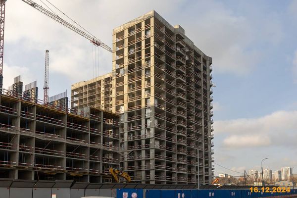 Ход строительства ЖК «Москворечье» за Декабрь 2024 г., фото №3