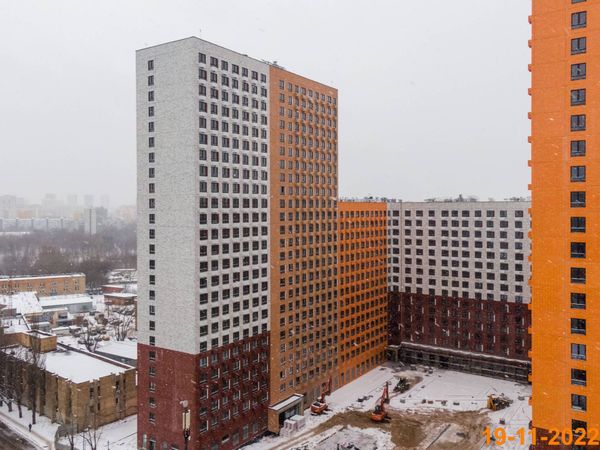 Ход строительства ЖК «Кольская 8» за Ноябрь 2022 г., фото №2