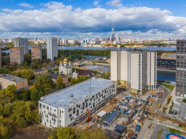 Ход строительства ЖК «Ривер Парк Коломенское» за Сентябрь 2025 г., фото №5