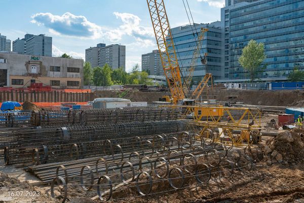 Ход строительства ЖК «Обручева 30» за Июль 2023 г., фото №4