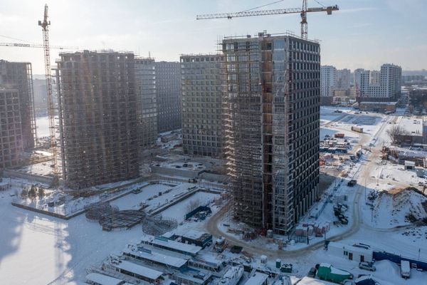 Ход строительства ЖК «Ривер Парк Коломенское» за Февраль 2023 г., фото №3