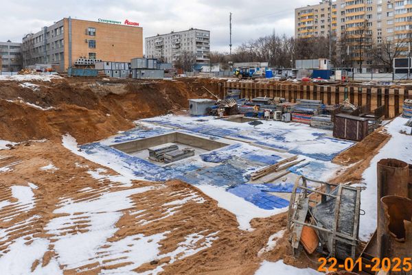 Ход строительства ЖК «Кронштадтский 9» за Январь 2025 г., фото №5
