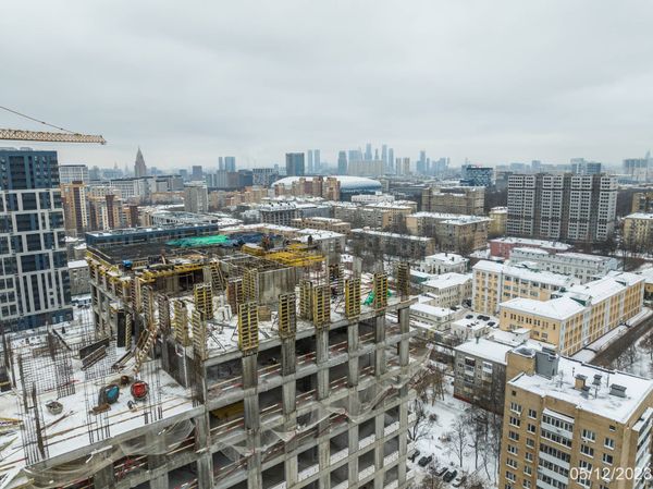 Ход строительства ЖК «Петровский парк II» за Декабрь 2023 г., фото №3