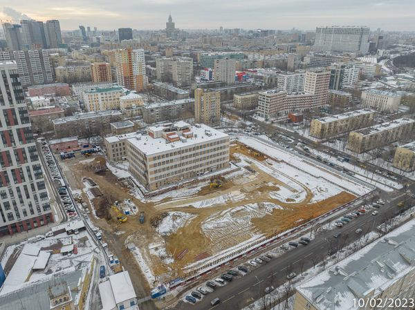 Ход строительства ЖК «Петровский парк II» за Февраль 2023 г., фото №2