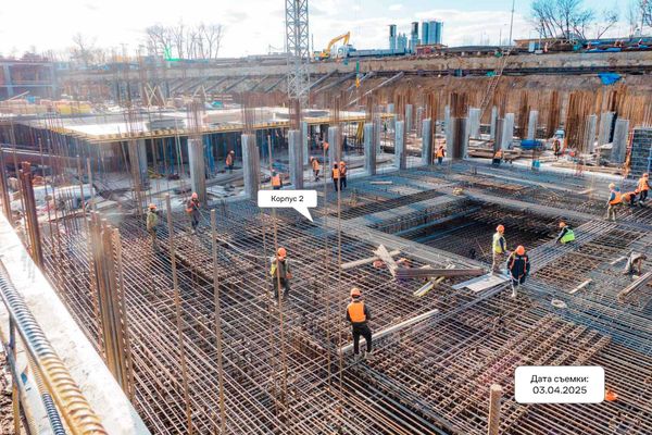 Ход строительства ЖК «НОВА» за Апрель 2025 г., фото №3