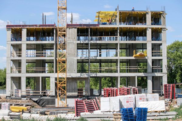 Ход строительства ЖК «Квартал на воде» за Июнь 2023 г., фото №2