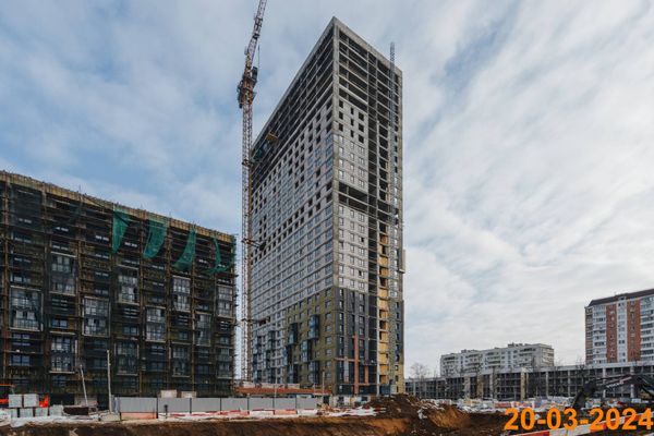Ход строительства ЖК «Полар» за Март 2024 г., фото №4