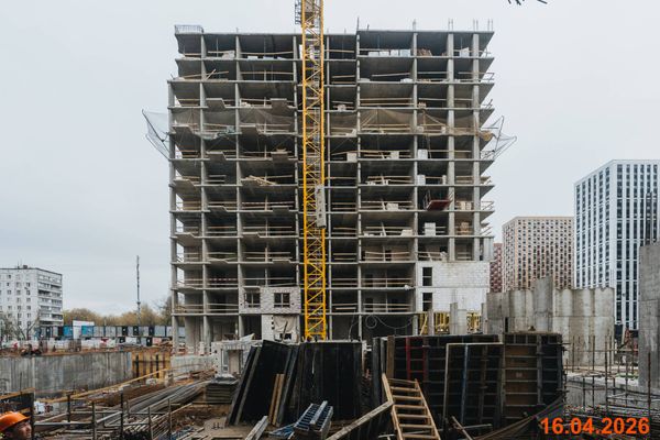 Ход строительства ЖК «Кронштадтский 9» за Апрель 2026 г., фото №5