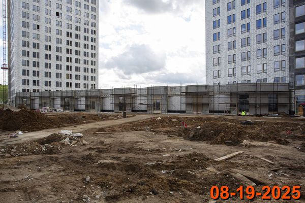 Ход строительства ЖК «Саларьево парк» за Август 2025 г., фото №2