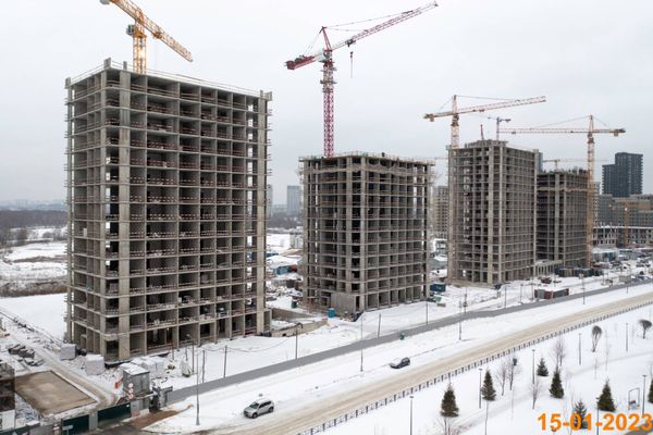 Ход строительства ЖК «Холланд парк» за Январь 2023 г., фото №3