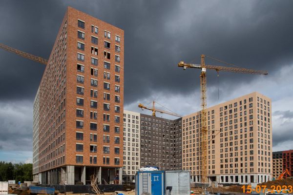 Ход строительства ЖК «Середневский лес» за Июль 2023 г., фото №3