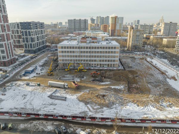 Ход строительства ЖК «Петровский парк II» за Декабрь 2022 г., фото №4