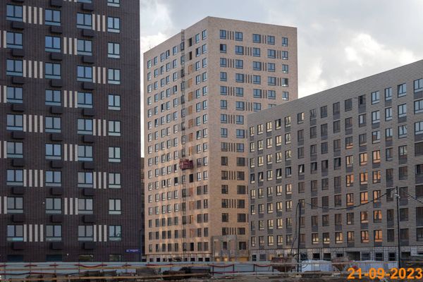 Ход строительства ЖК «Никольские луга» за Сентябрь 2023 г., фото №3