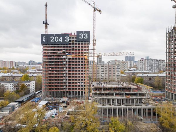 Ход строительства ЖК «Мод» за Октябрь 2022 г., фото №2