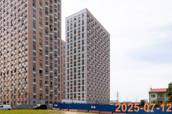 Ход строительства ЖК «Амурский парк» за Июль 2025 г., фото №3