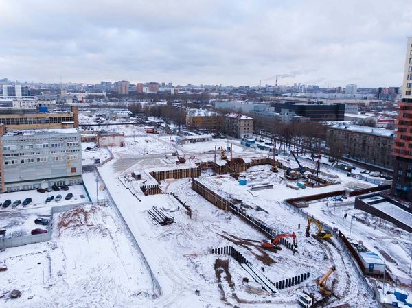 Ход строительства ЖК «Волжский парк» за Январь 2020 г., фото №2