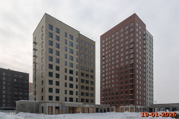 Ход строительства ЖК «Никольские луга» за Январь 2026 г., фото №3
