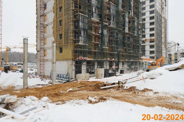 Ход строительства ЖК «Полар» за Февраль 2024 г., фото №4