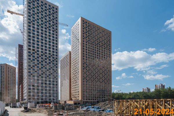 Ход строительства ЖК «Алтуфьевское 53» за Май 2024 г., фото №2