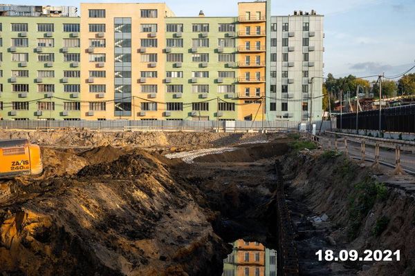 Ход строительства ЖК «Барклая 6» за Сентябрь 2021 г., фото №3