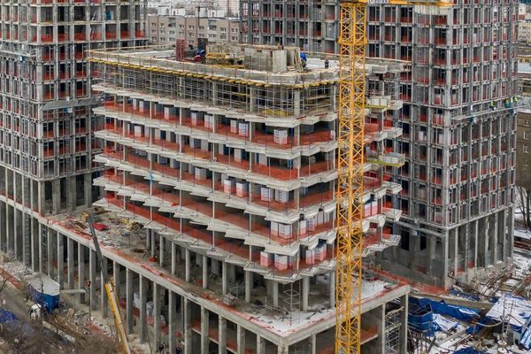 Ход строительства ЖК «Мод» за Февраль 2023 г., фото №4