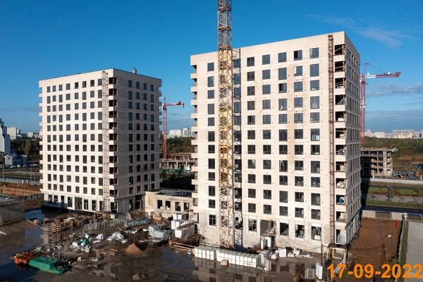 Ход строительства ЖК «Холланд парк» за Сентябрь 2022 г., фото №2