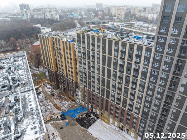 Ход строительства ЖК «Михалковский» за Декабрь 2025 г., фото №2