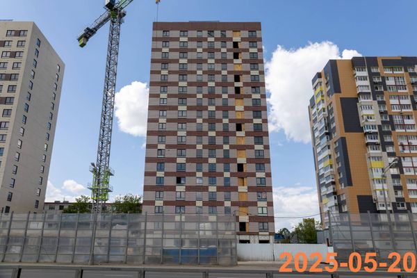 Ход строительства ЖК «Юнино» за Май 2025 г., фото №5