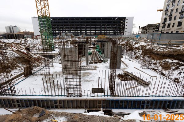Ход строительства ЖК «Волжский парк» за Январь 2025 г., фото №5