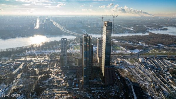 Ход строительства ЖК «Вейв» за Январь 2025 г., фото №5