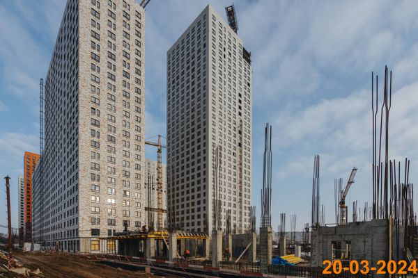 Ход строительства ЖК «Кольская 8» за Март 2024 г., фото №2