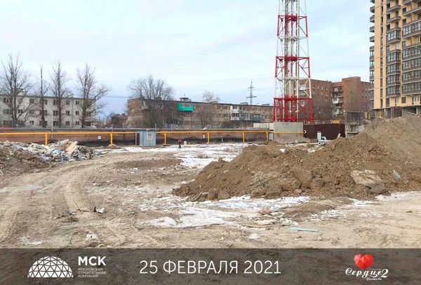 Ход строительства ЖК «Сердце Ростова 2» за Март 2021 г., фото №3