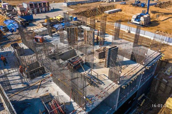 Ход строительства ЖК «Перовское 2» за Июль 2021 г., фото №3