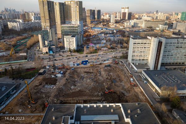 Ход строительства ЖК «Обручева 30» за Апрель 2023 г., фото №2