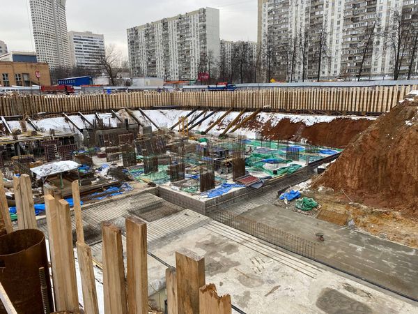 Ход строительства ЖК «Наметкин Тауэр» за Январь 2023 г., фото №3