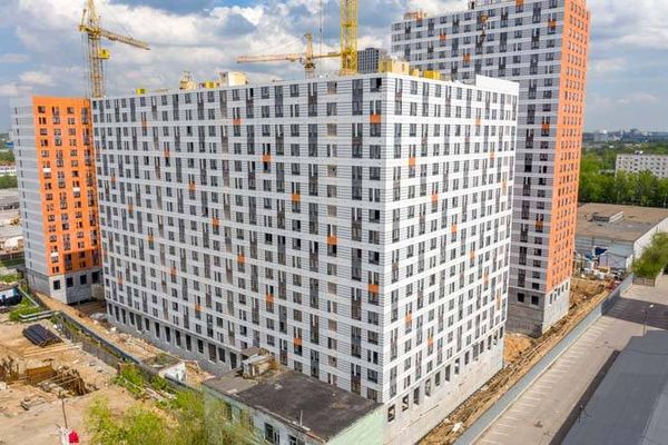 Ход строительства ЖК «Амурский парк» за Май 2021 г., фото №5