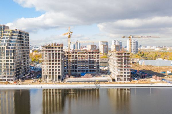 Ход строительства ЖК «Ривер Парк Коломенское» за Октябрь 2020 г., фото №4