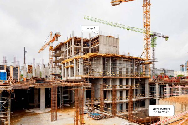 Ход строительства ЖК «НОВА» за Июль 2025 г., фото №2