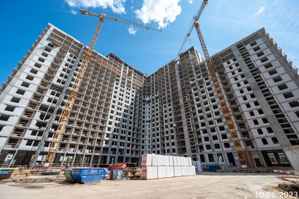 Ход строительства ЖК «Михалковский» за Июнь 2023 г., фото №2