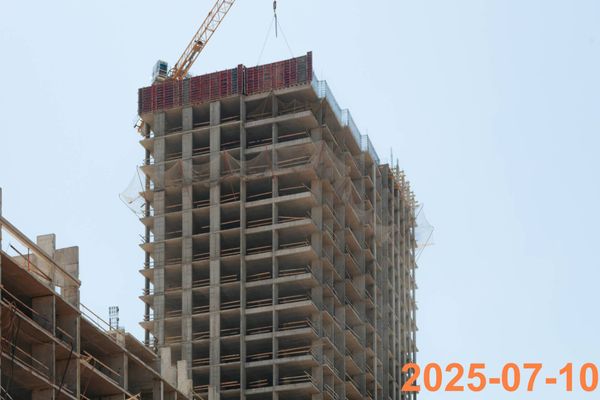 Ход строительства ЖК «Зелёный парк» за Июль 2025 г., фото №5