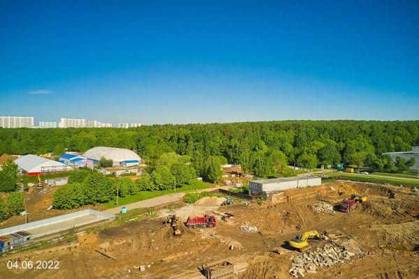 Ход строительства ЖК «Парксайд» за Июнь 2022 г., фото №2