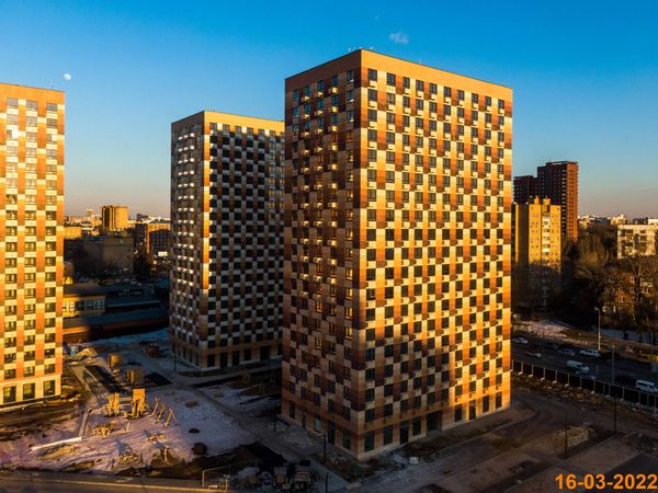 Ход строительства ЖК «Большая Академическая 85» за Март 2022 г., фото №4