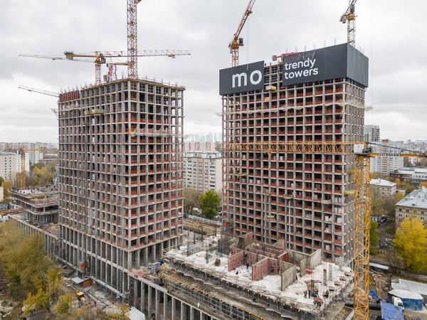 Ход строительства ЖК «Мод» за Октябрь 2022 г., фото №4