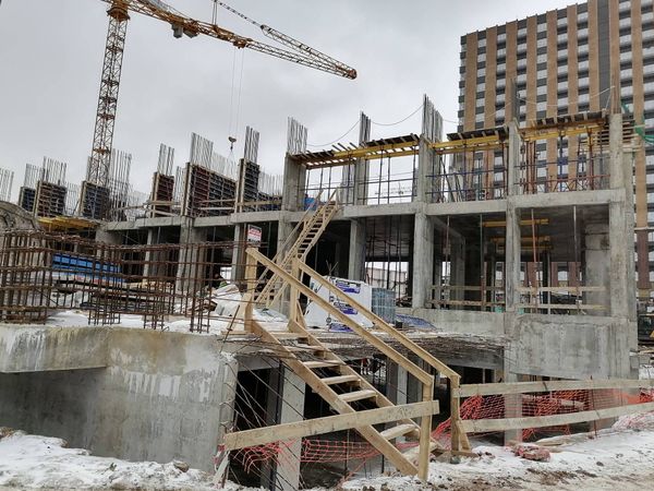Ход строительства ЖК «УНО Головинские пруды» за Февраль 2023 г., фото №4