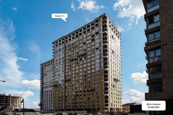 Ход строительства ЖК «Тропарево Парк» за Август 2024 г., фото №4