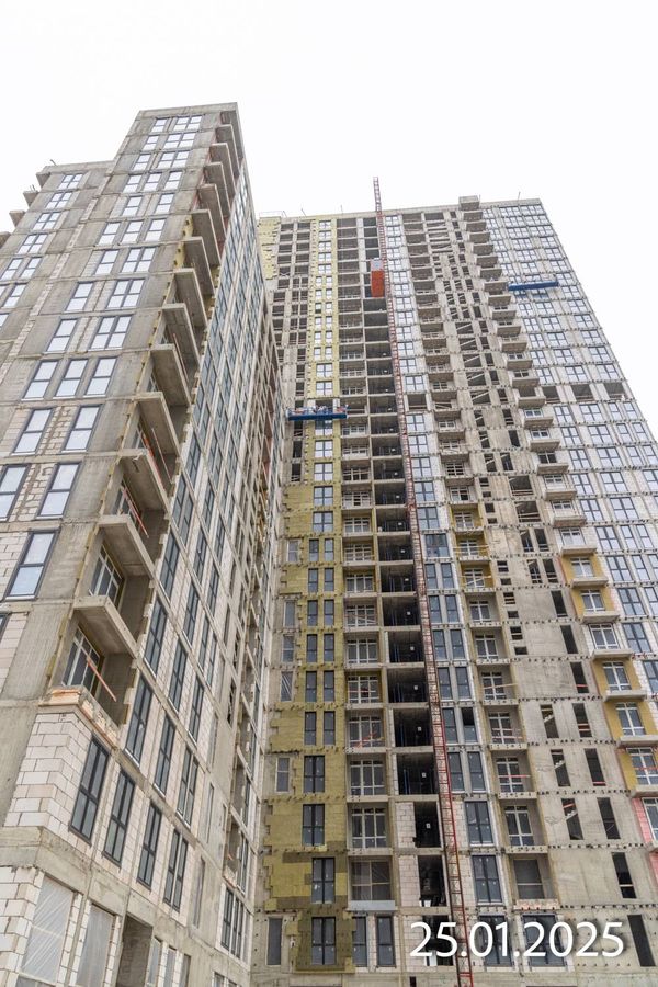 Ход строительства ЖК «Южные сады» за Январь 2025 г., фото №2