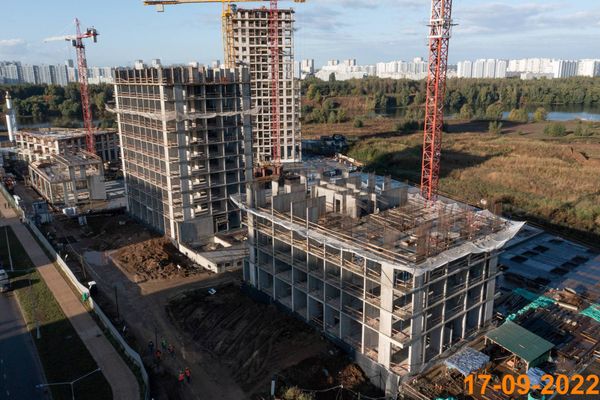 Ход строительства ЖК «Холланд парк» за Сентябрь 2022 г., фото №5