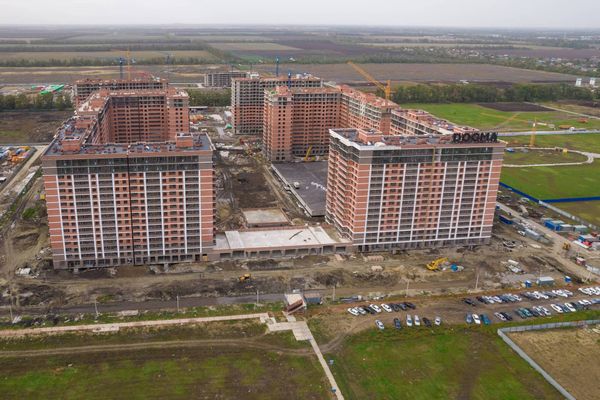 Ход строительства ЖК «Самолёт» за Октябрь 2021 г., фото №3