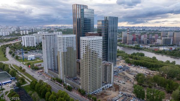 Ход строительства ЖК «Вейв» за Май 2025 г., фото №4